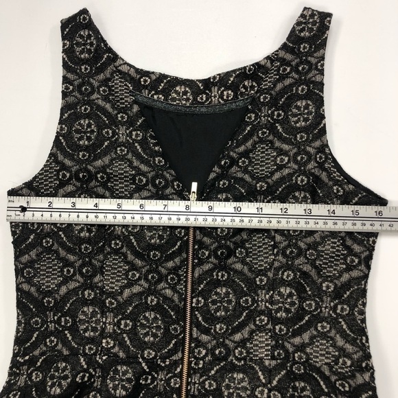 Banana Republic black lace sleeveless dress NEW Size 6 - Picture 6 of 10
